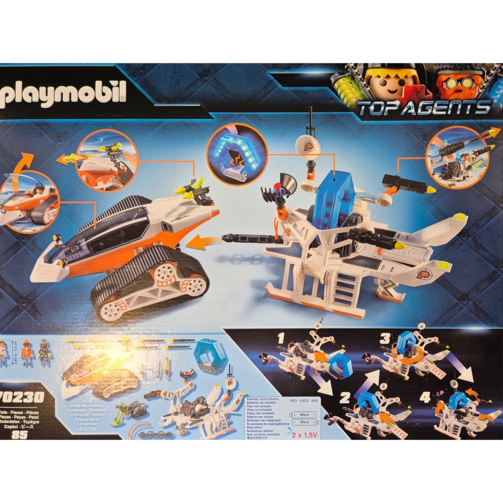 Playmobil 70230 Top Agents Arctic Spy Team Command Sled - Image 5