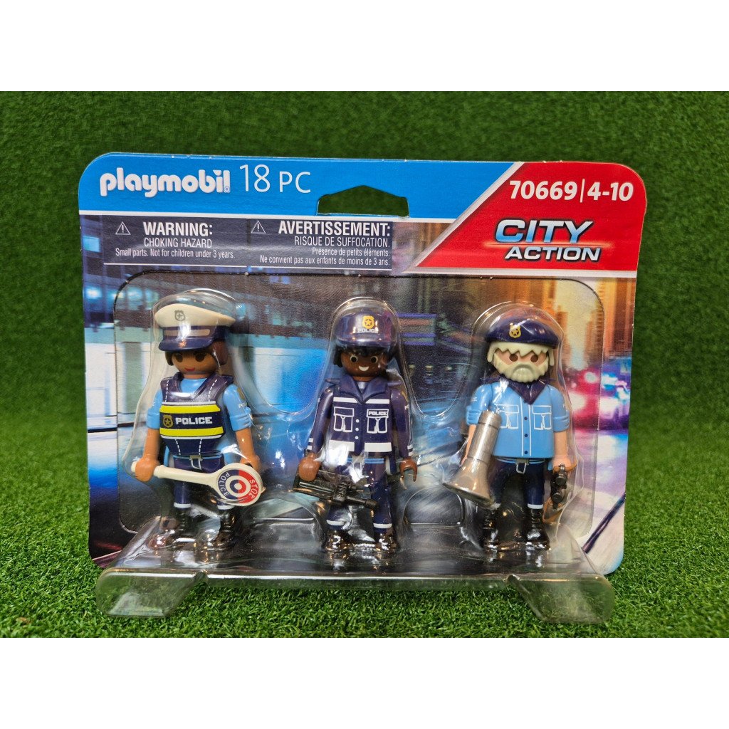 Playmobil 70669 Police Figure Set - Image 5