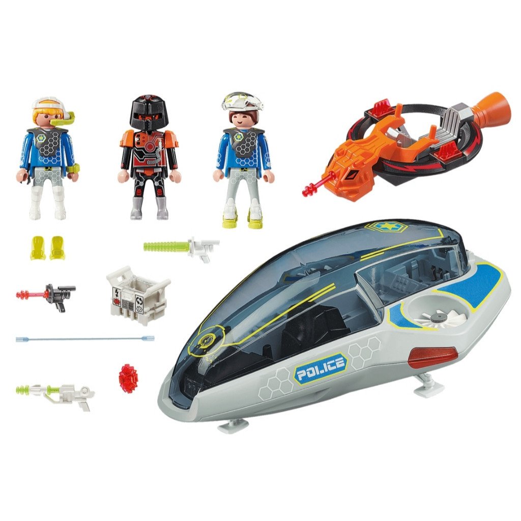 Playmobil 70019 Galaxy Police Glider - Image 8