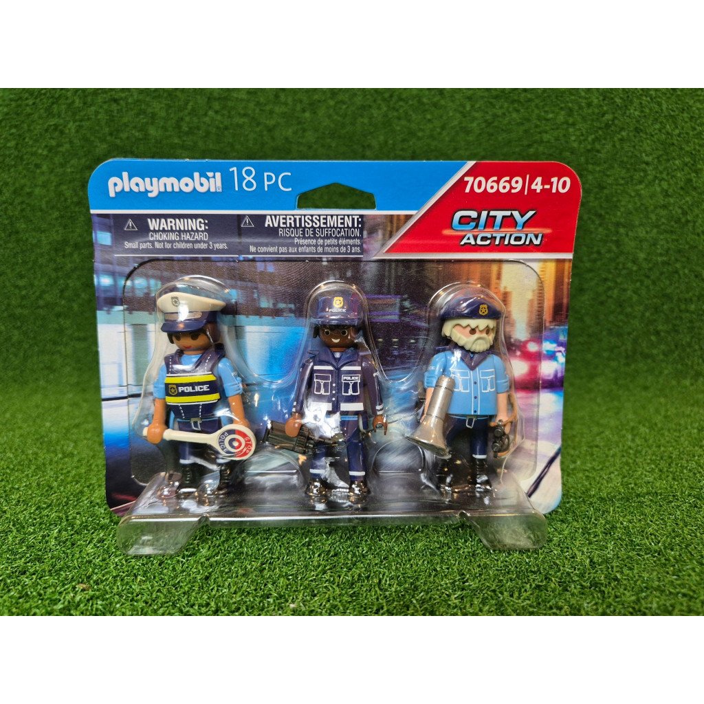 Playmobil 70669 Police Figure Set - Image 4