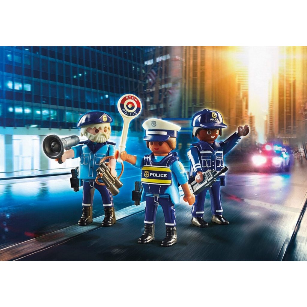 Playmobil 70669 Police Figure Set - Image 2