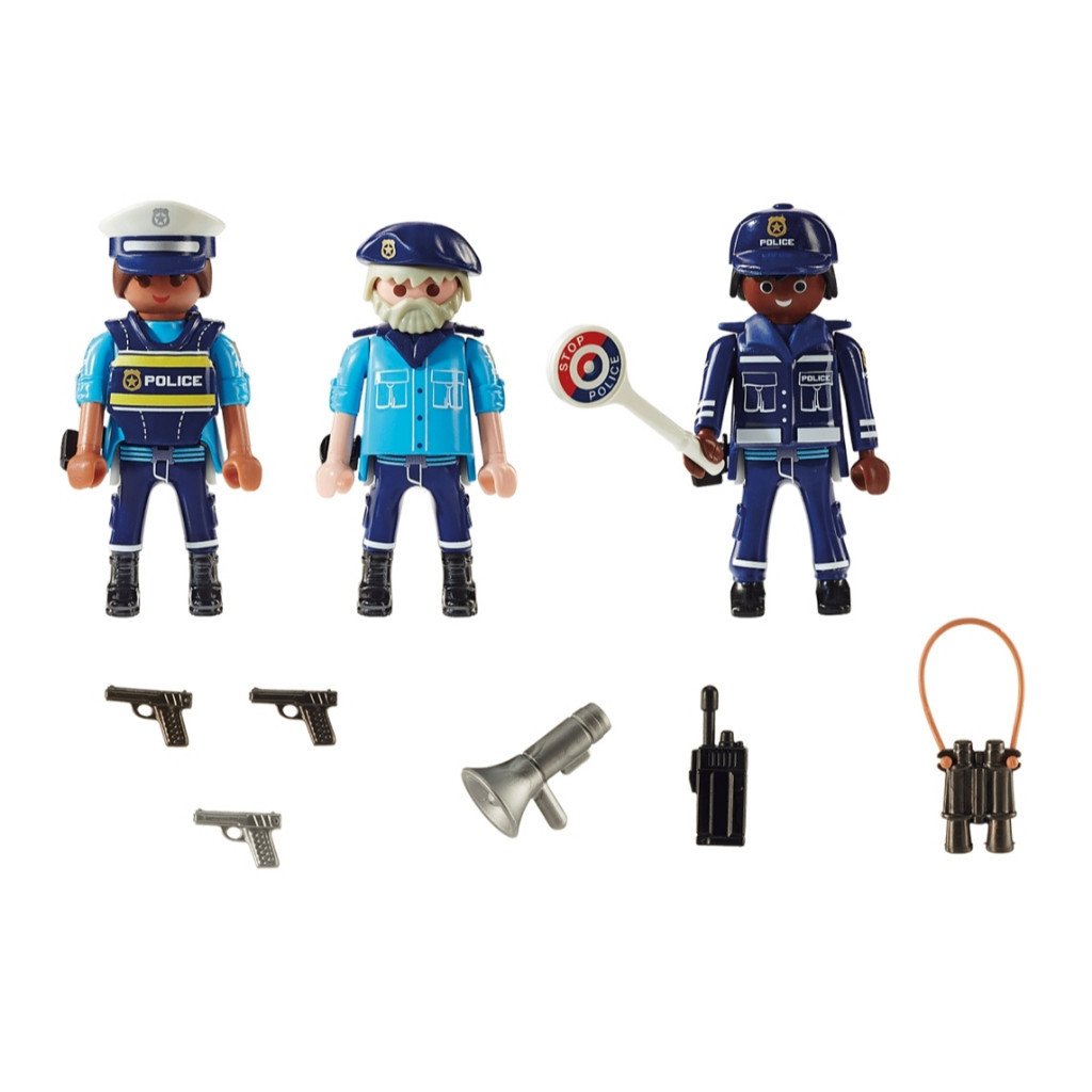 Playmobil 70669 Police Figure Set - Image 3