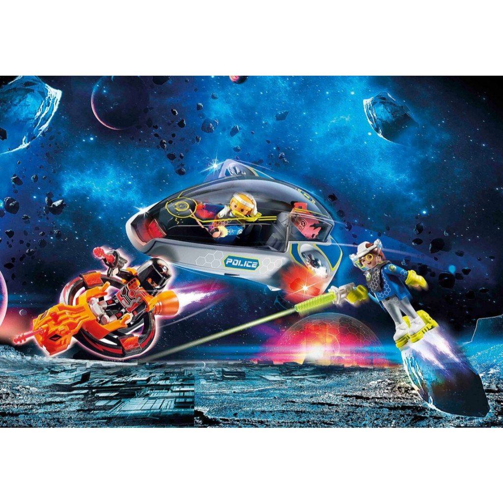 Playmobil 70019 Galaxy Police Glider - Image 6