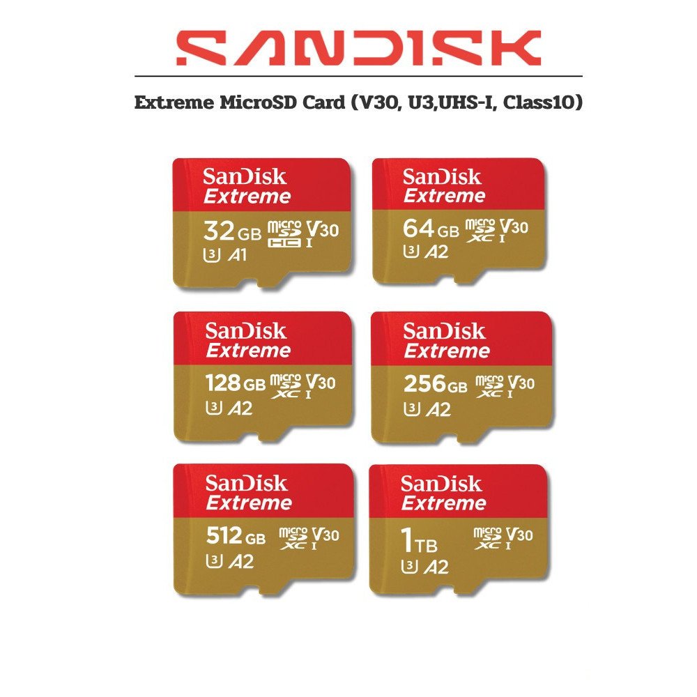 SanDisk Extreme Game Micro SD Card