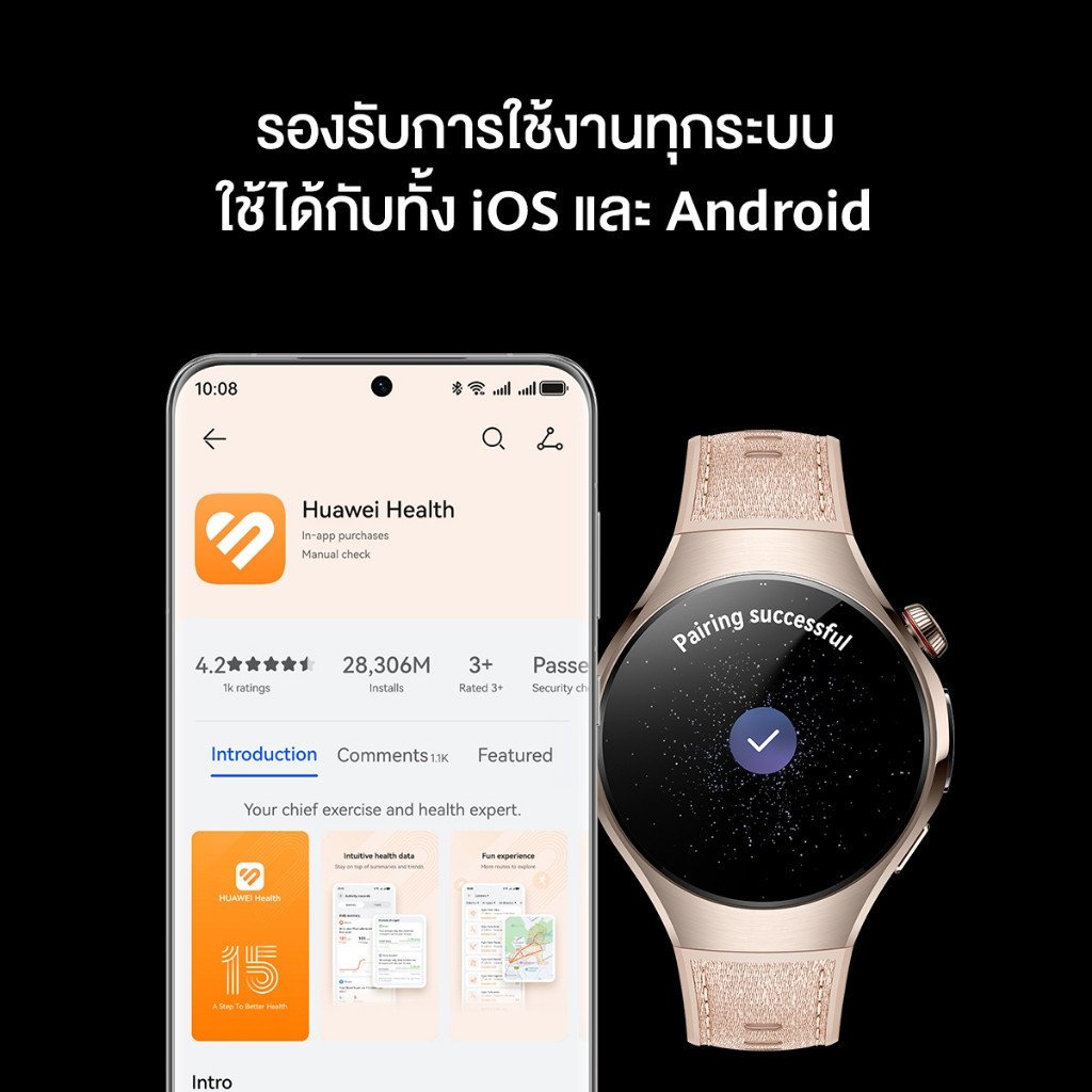 Huawei Watch 5 eSIM Smartwatch 42/46mm - Image 4
