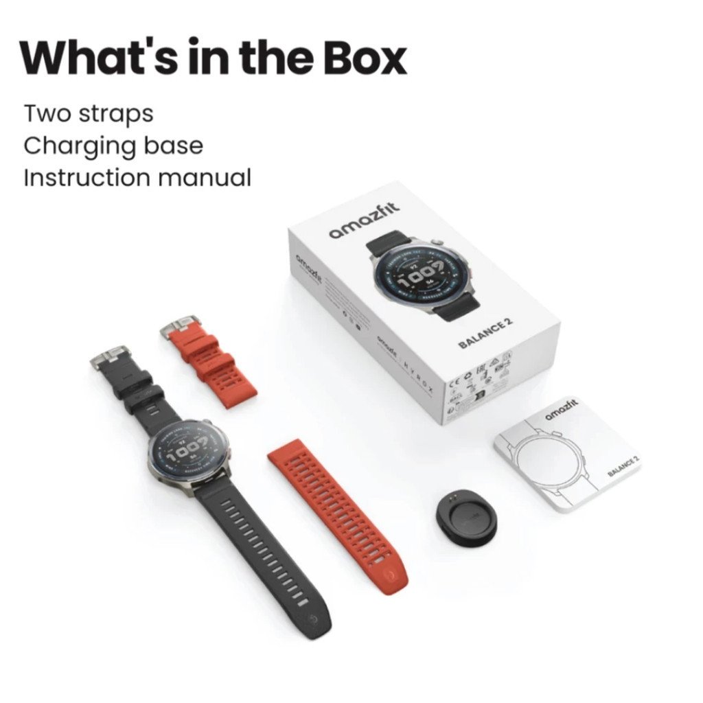 Amazfit Balance 2 Smartwatch (Zepp OS 2.0)