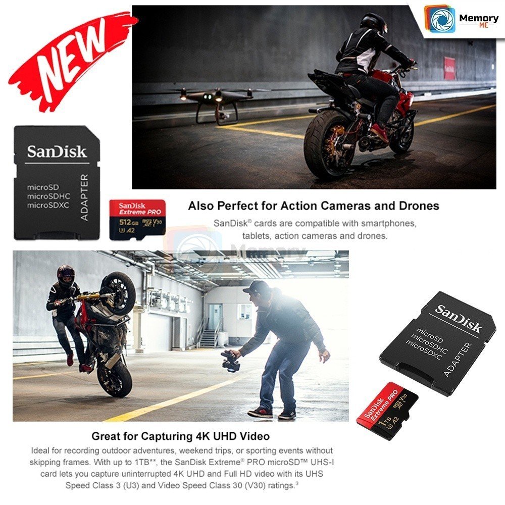 SanDisk Extreme PRO microSD UHS-I V30 A2 64GB-256GB - Image 4