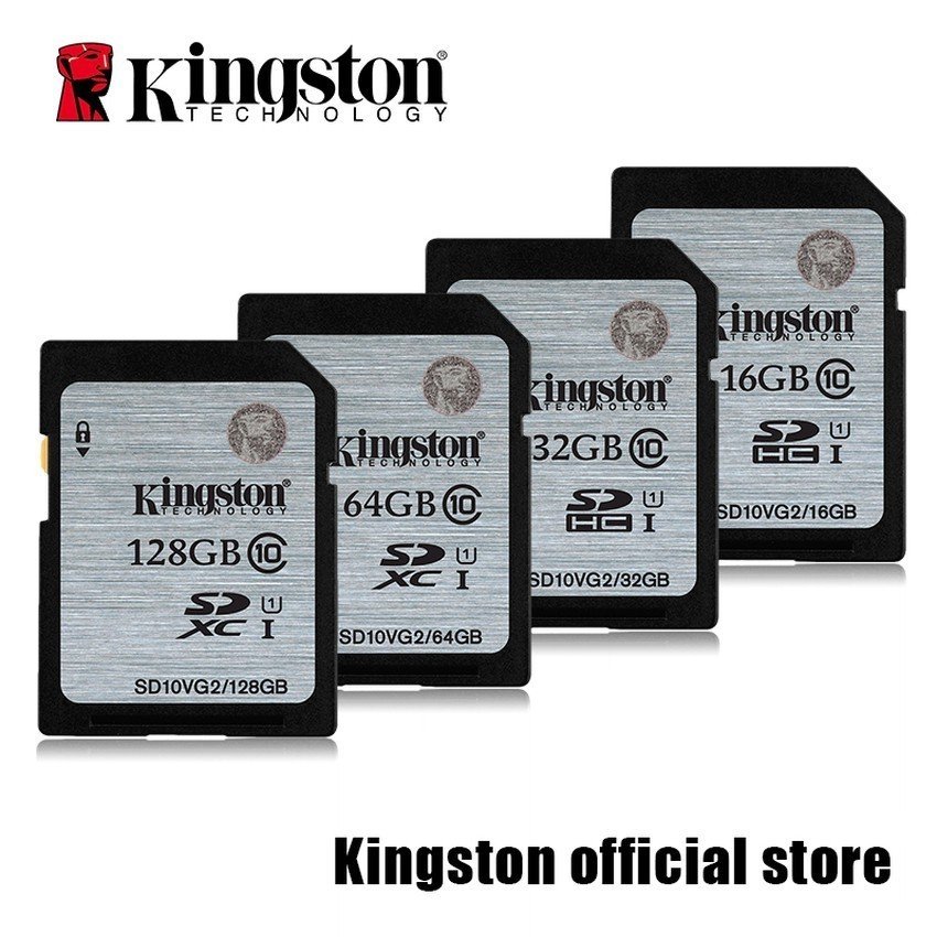 Kingston เมมโมรี่การ์ดกล้อง SD Card Class 10 80MB/s