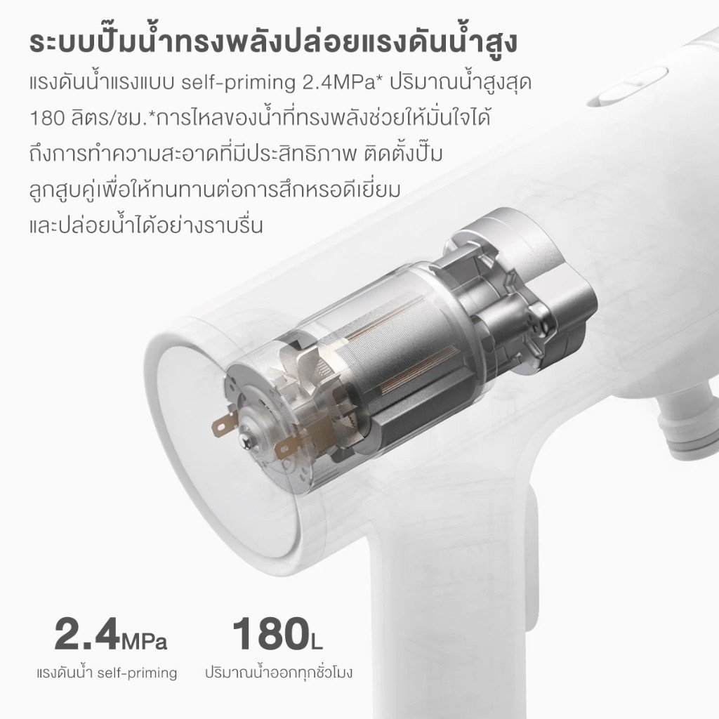 Xiaomi Cordless Pressure Washer เครื่องฉีดน้ำไร้สาย 5-in-1 - Image 5