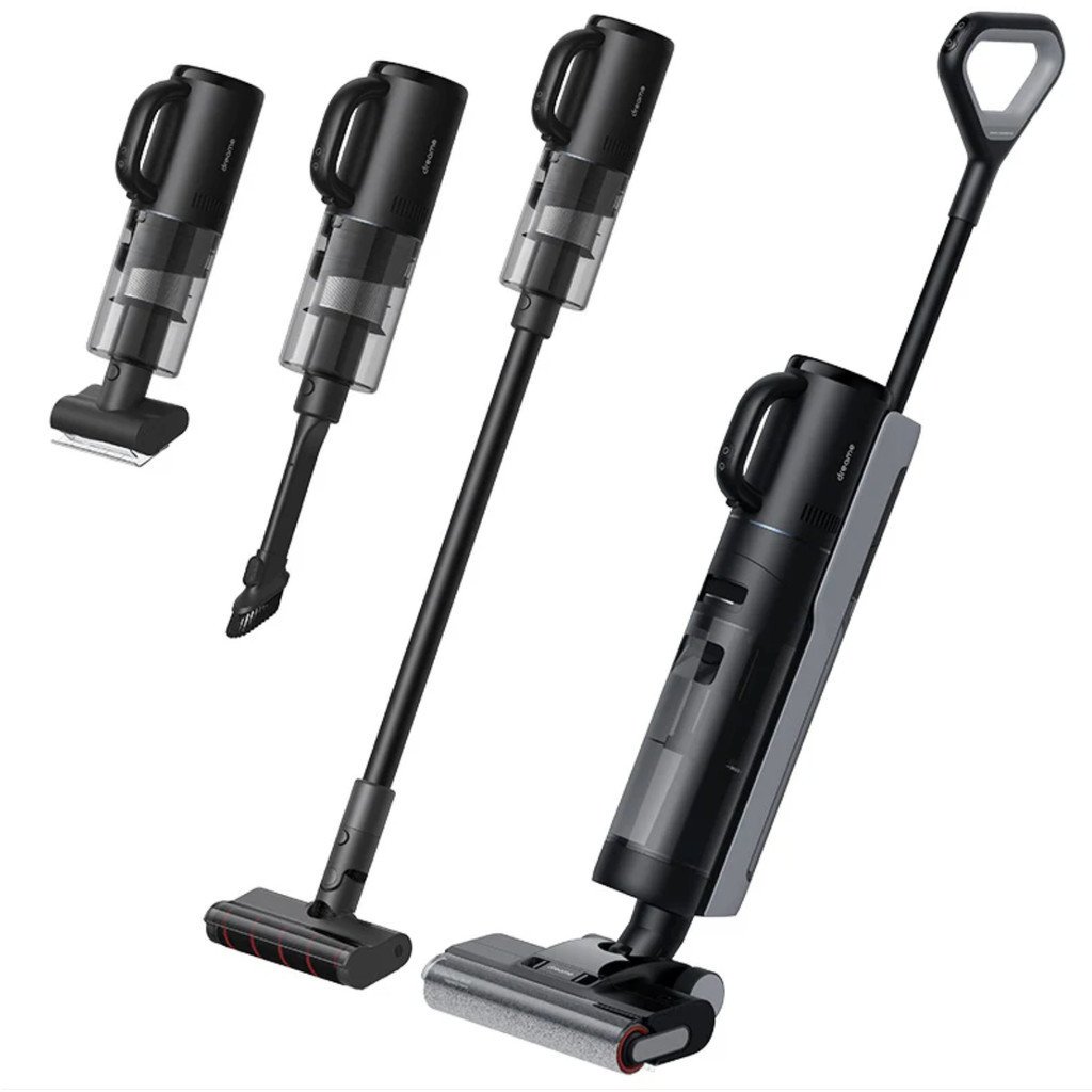Dreame H12 Dual เครื่องดูดฝุ่นถูพื้นเปียกและแห้ง 4-in-1