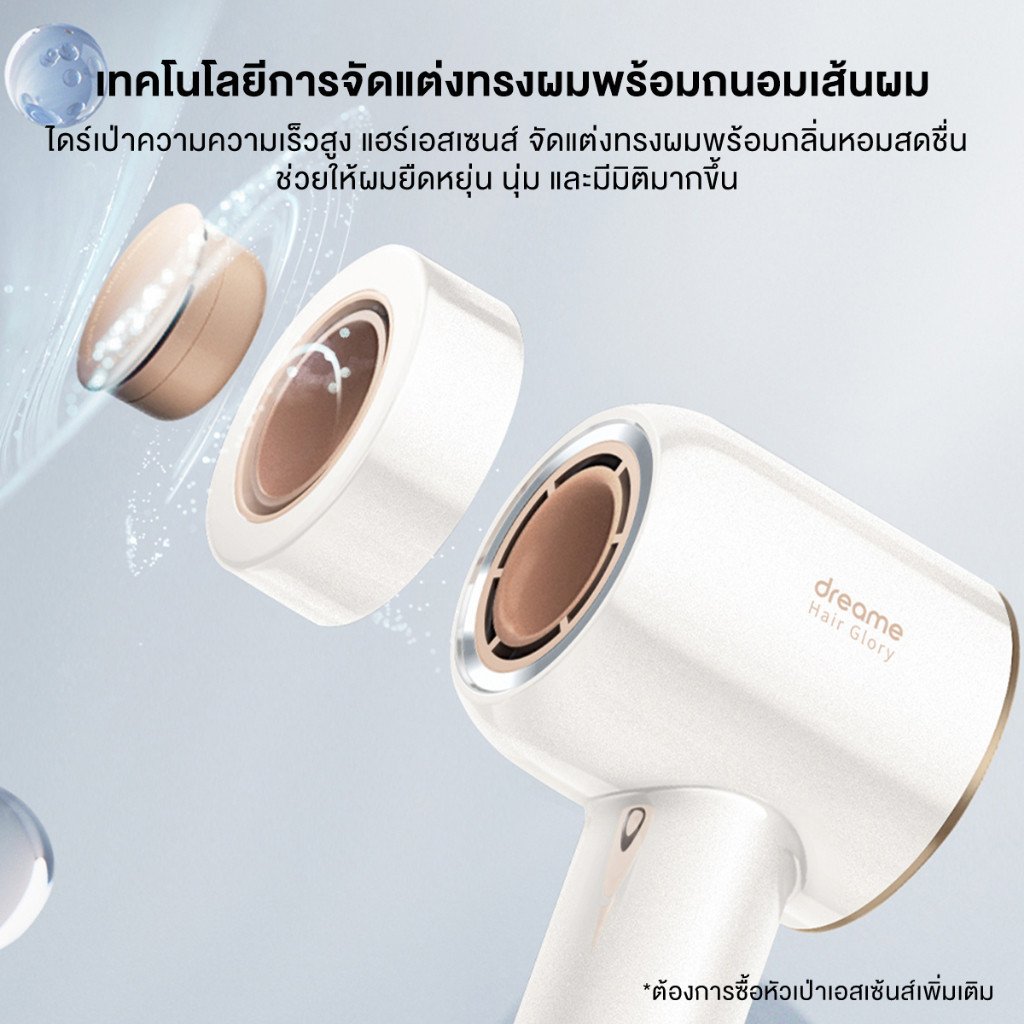 Dreame Hair Glory ไดร์เป่าผมความเร็วสูง - Image 5