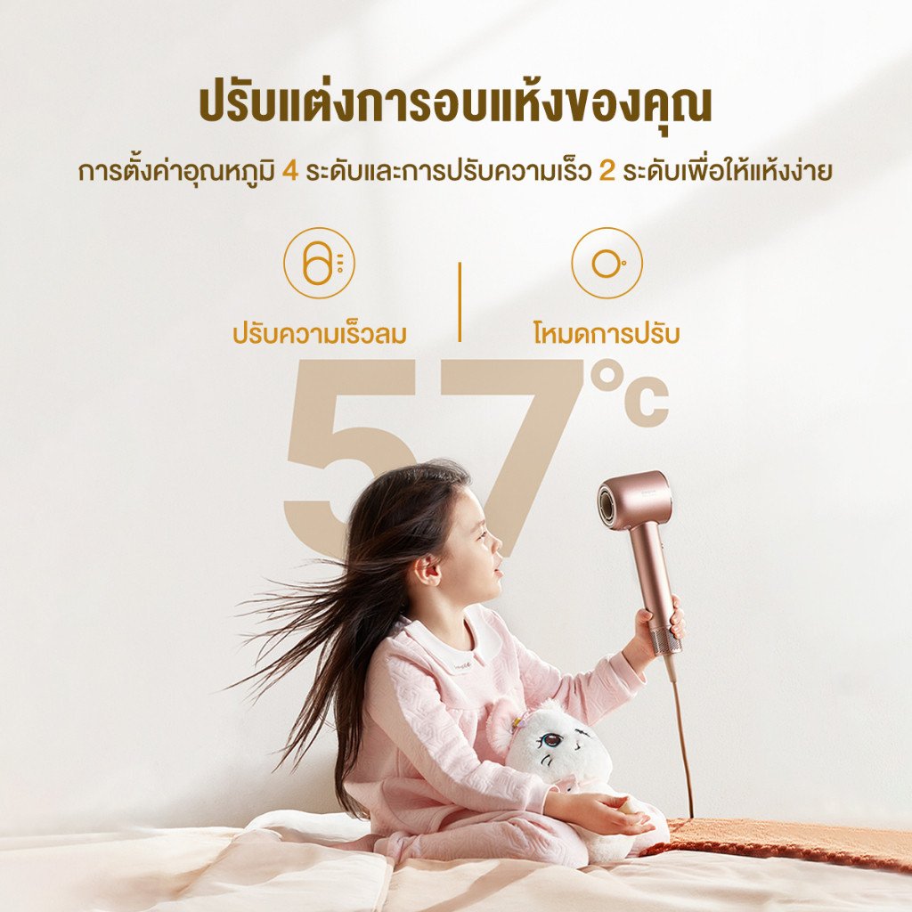 Dreame Hair Glory ไดร์เป่าผมความเร็วสูง - Image 2