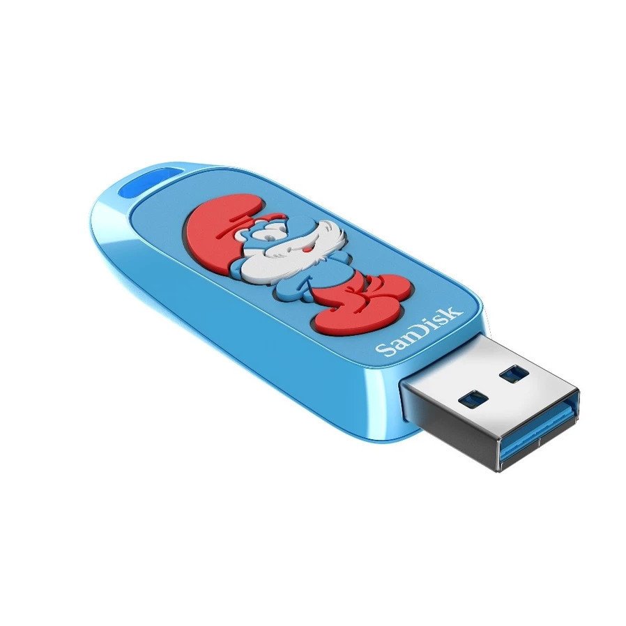 SanDisk Smurfs USB Flash Drive 64GB / 128GB / 256GB - Image 3