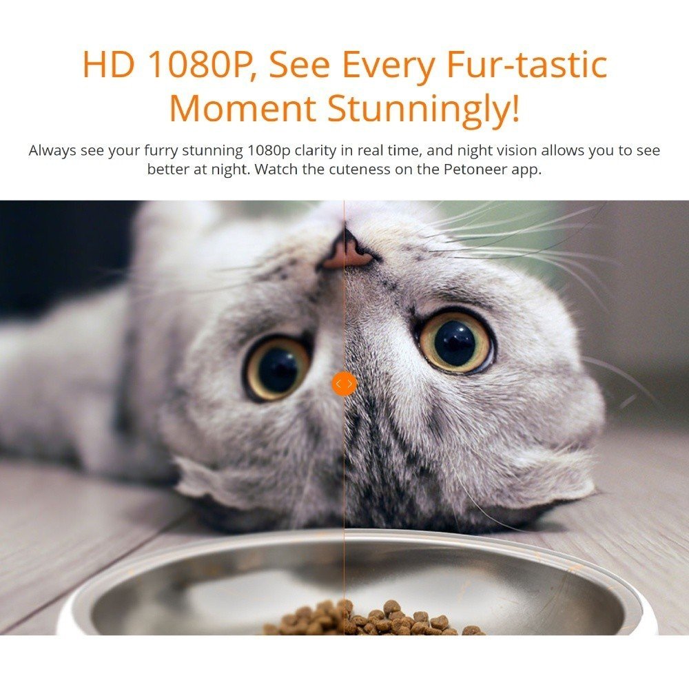 Petoneer NutriVue PF008 เครื่องให้อาหารสัตว์อัตโนมัติ 2.6 ลิตร - Image 3
