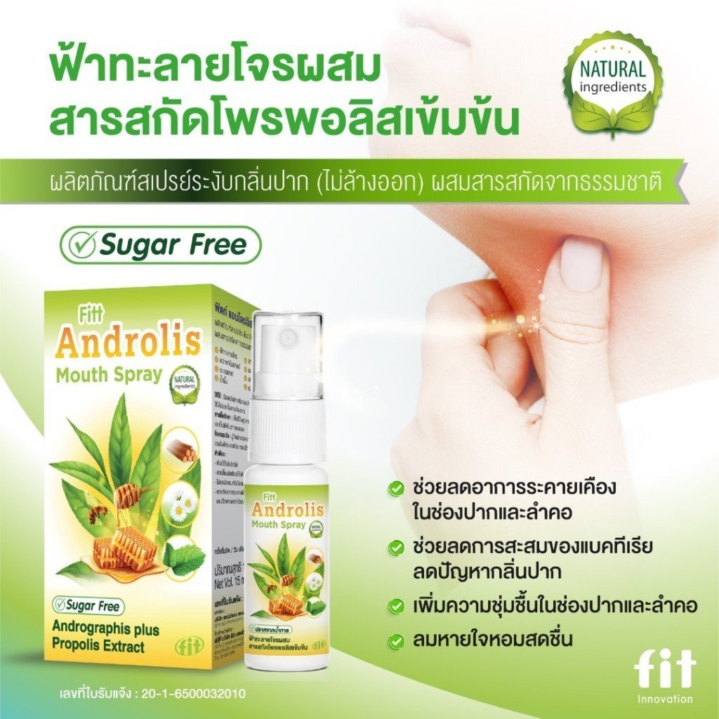 Fitt Androlis Mouth Spray - Image 3