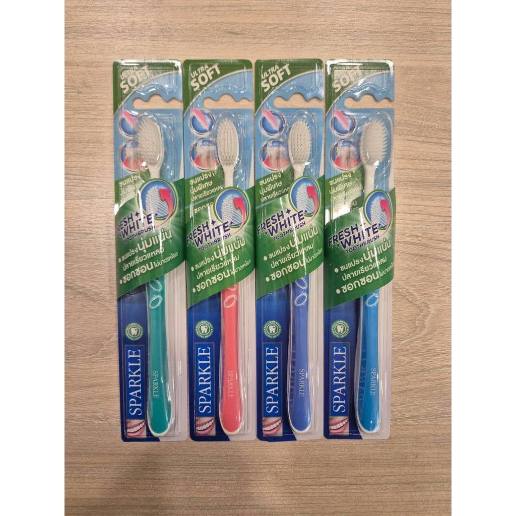SPARKLE Ultra Soft Fresh White Toothbrush - Image 3