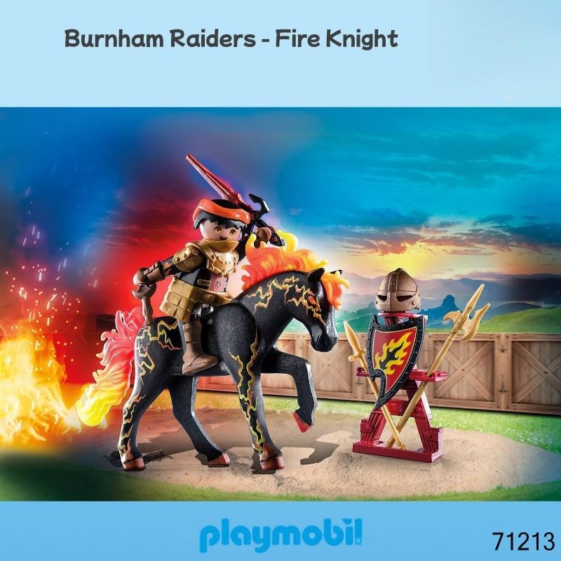 Playmobil 71213 Novelmore Burnham Raiders Fire Knight - Image 4