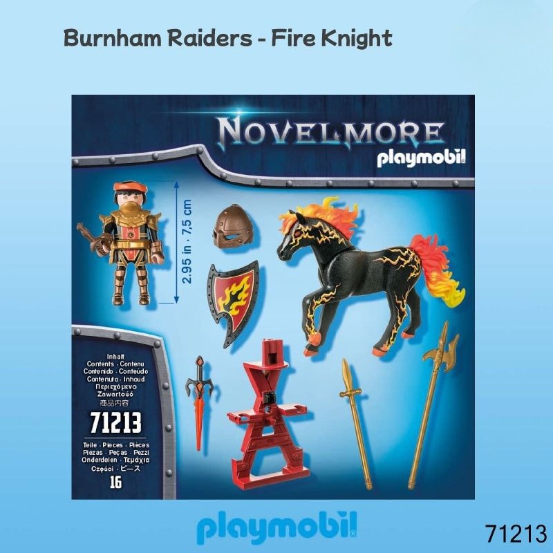 Playmobil 71213 Novelmore Burnham Raiders Fire Knight - Image 2