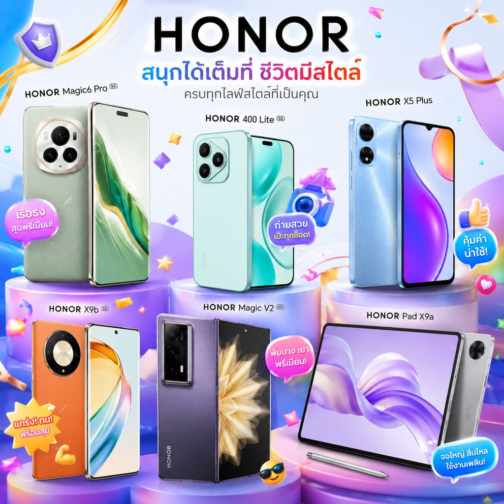 Honor Demo ลดแรง มือถือแท้ ครบกล่อง พร้อมใช้งาน