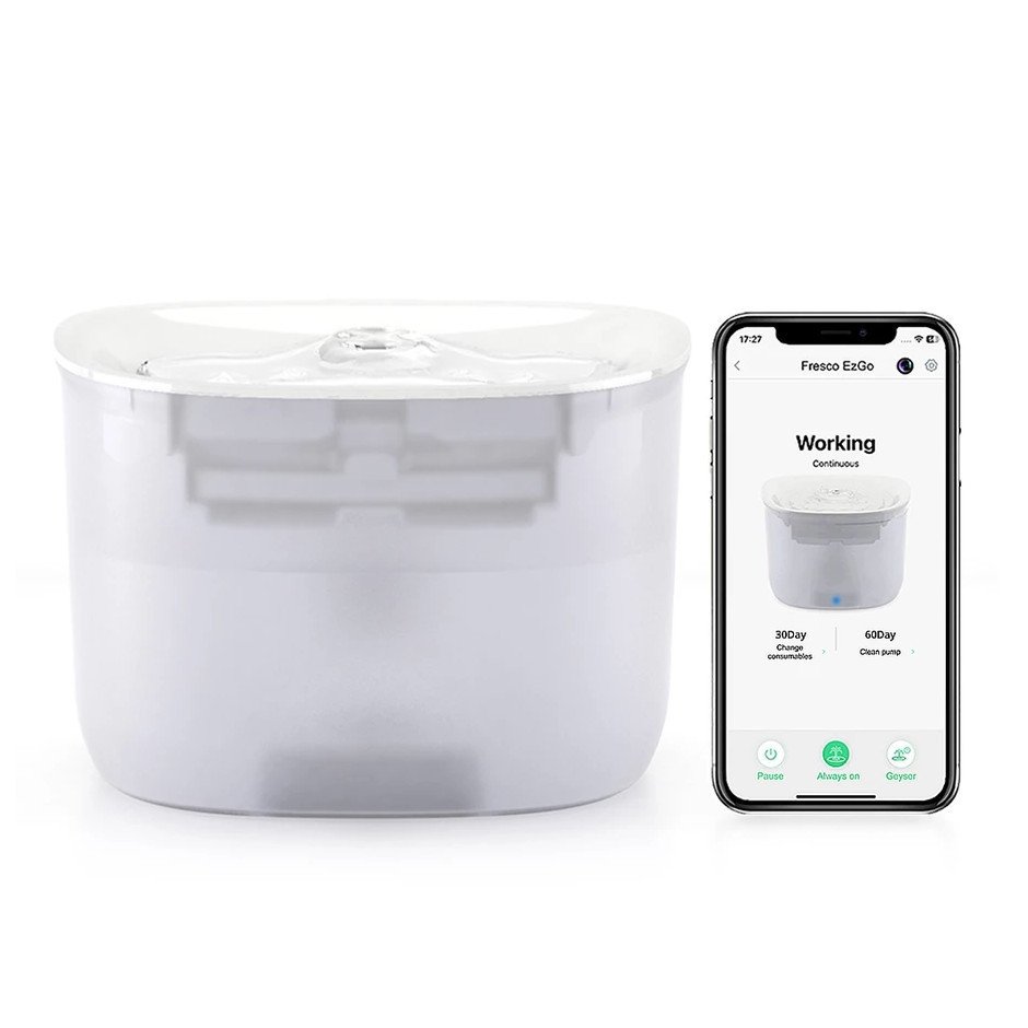 Petoneer Fresco EzGo WF005 น้ำพุสัตว์เลี้ยง Wi-Fi 2 ลิตร