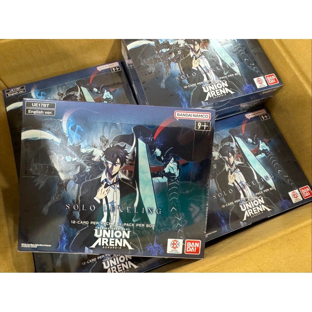 Bandai UNION ARENA Solo Leveling UE17BT English Booster Box