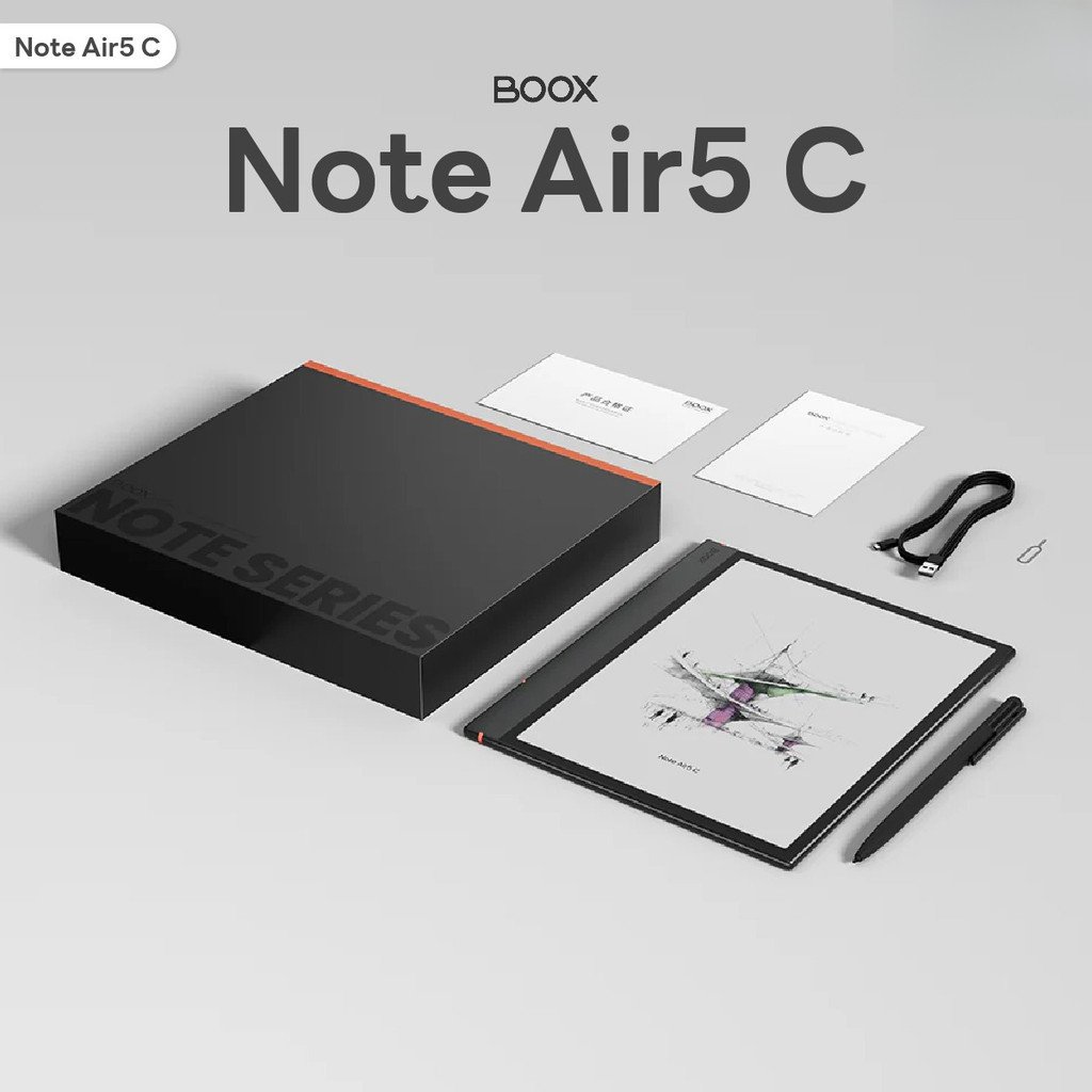 Boox Air 5C เพิ่ม SD card ได้สูงสุด 2TB E-Book Reader