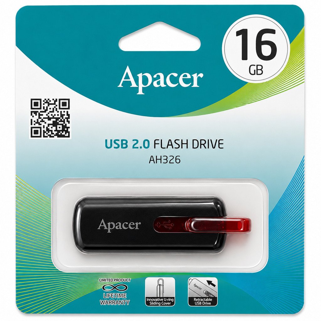 Apacer AH326 USB Flash Drive 16GB