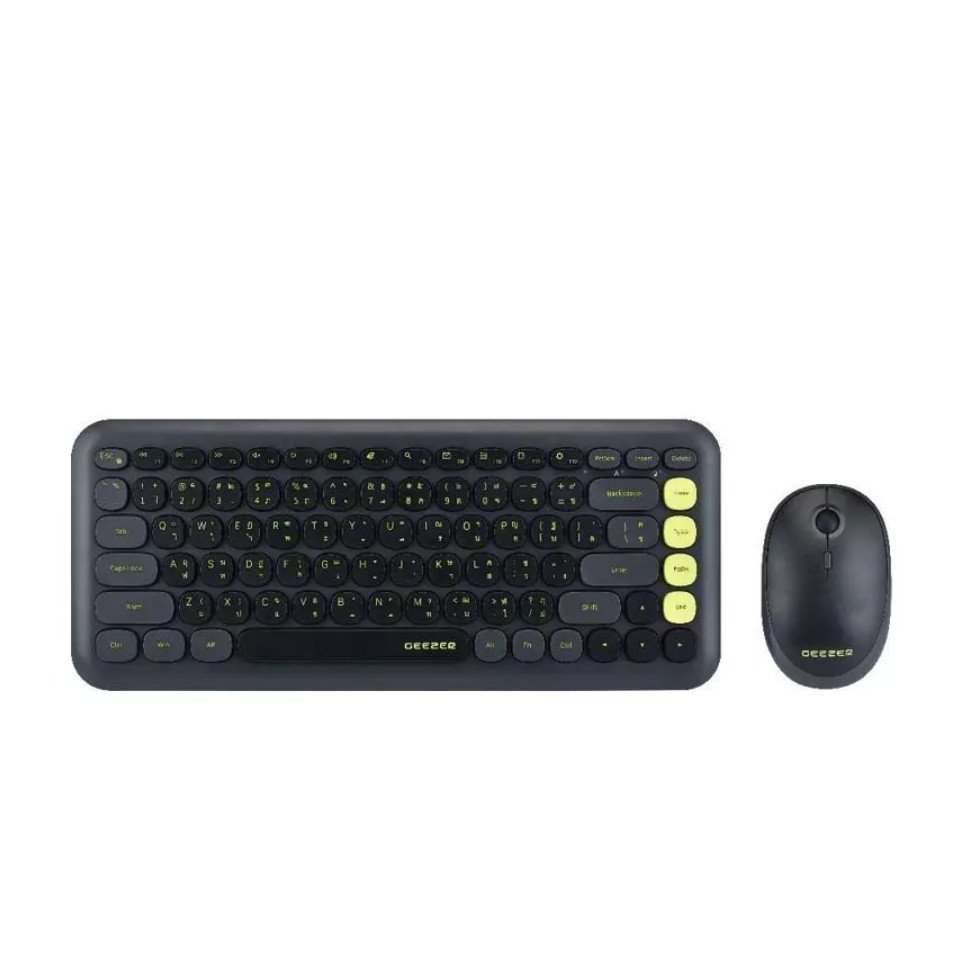 GEEZER SMK-667M2AG Wireless Keyboard and Mouse Combo