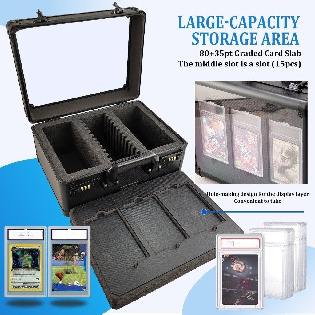 กระเป๋าเก็บการ์ด PSA 3-Row Storage Box - Image 7