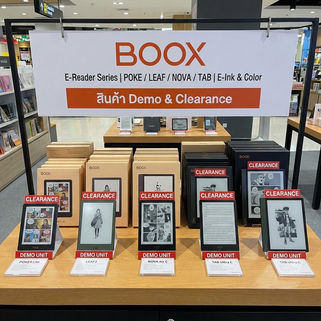 BOOX E-Reader Series (POKE / LEAF / NOVA / TAB)