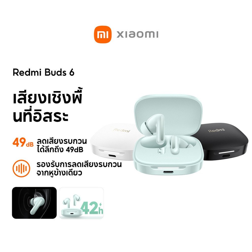 Xiaomi Redmi Buds 6 Wireless Earbuds