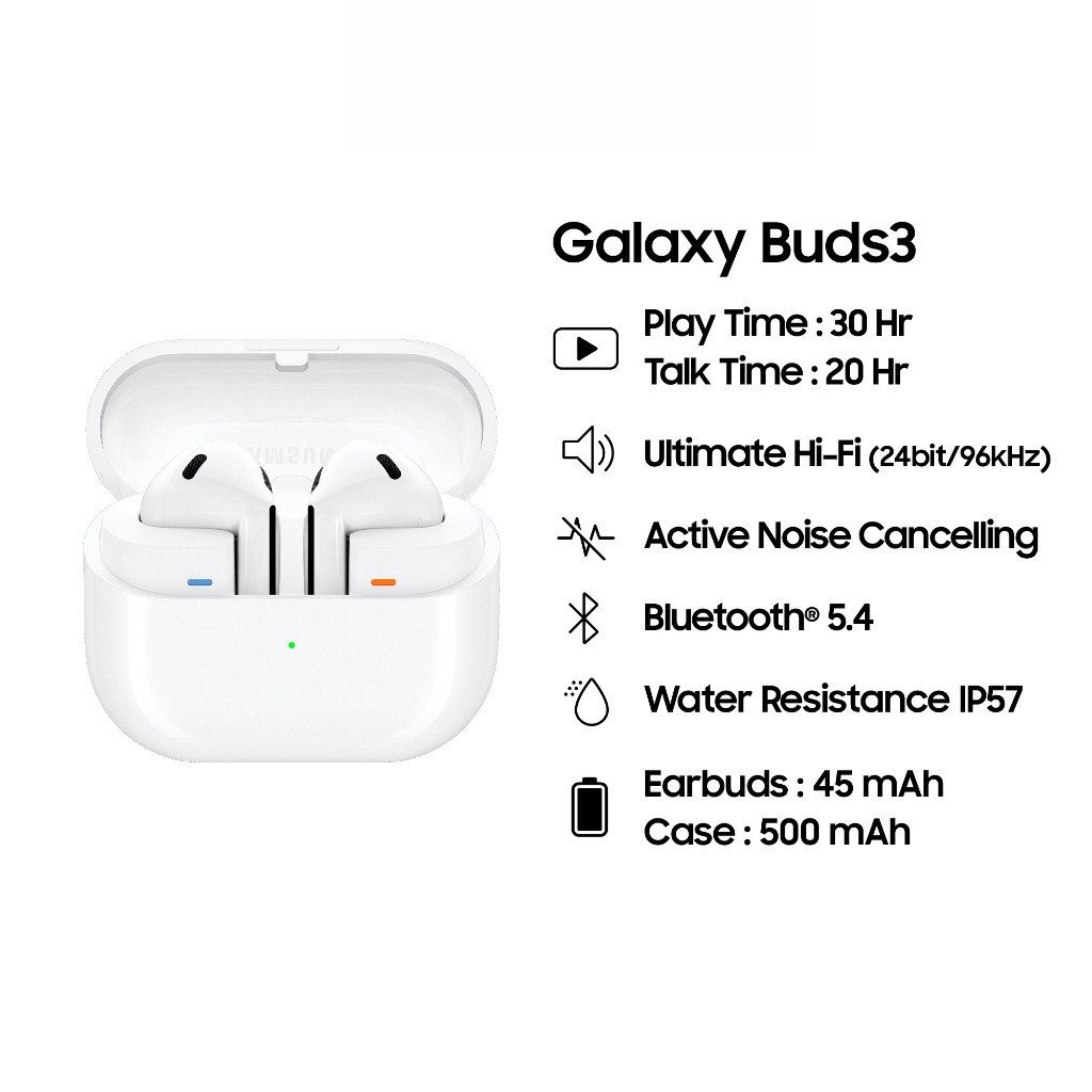 Samsung Galaxy Buds3 Wireless Earbuds - Image 2