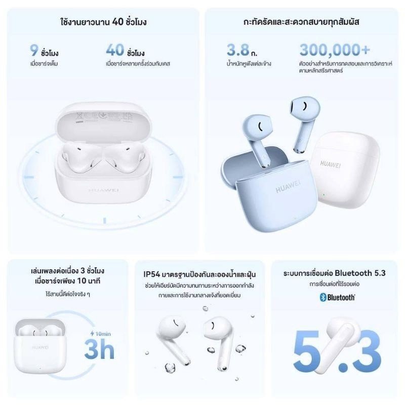 Huawei FreeBuds SE 2 Wireless Earbuds - Image 3