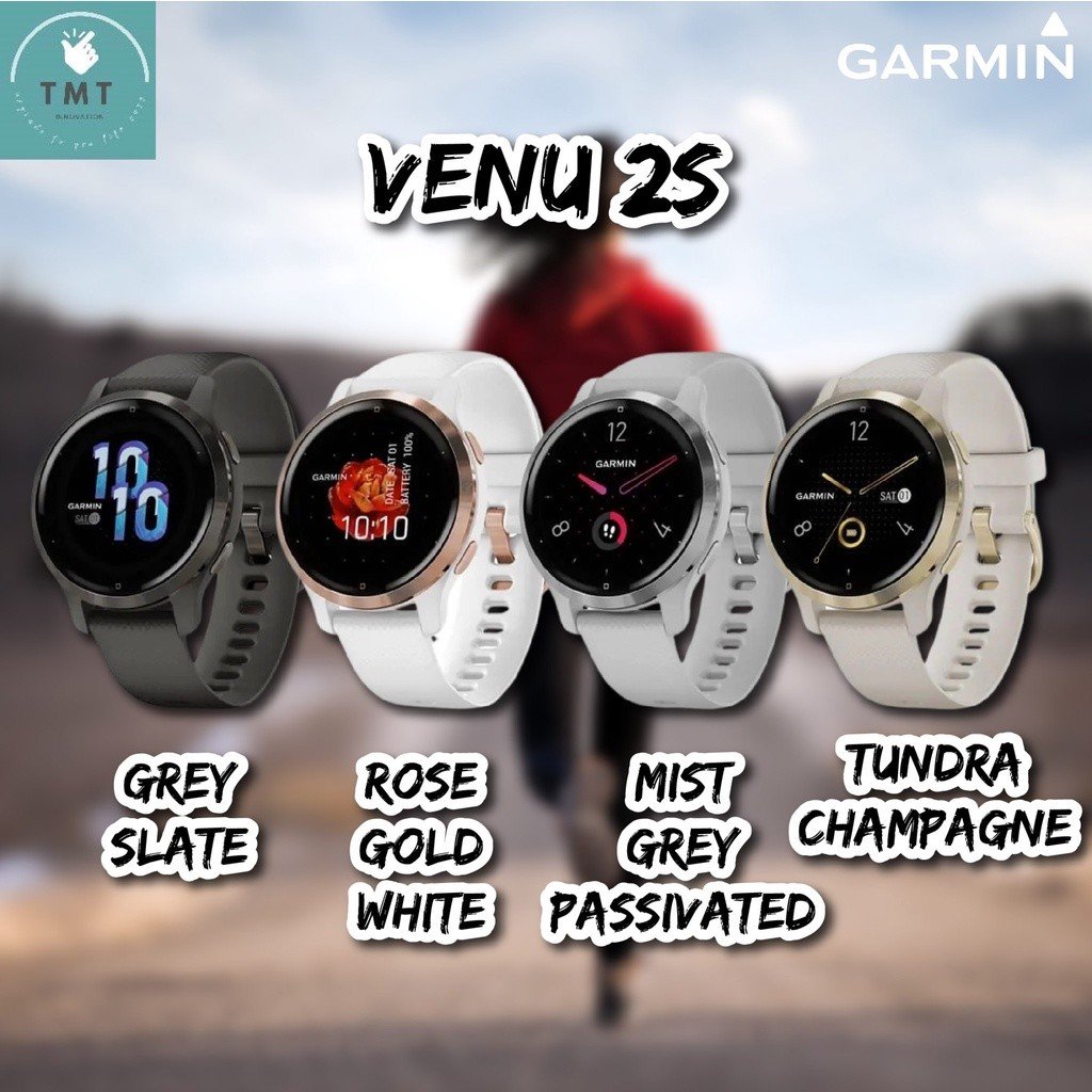 Garmin Venu 2 Series สมาร์ทวอทช์ มี GPS หน้าจอ AMOLED คมชัด สดใสสวยที่สุดของGarmin จอระบบสัมผัส - Image 2