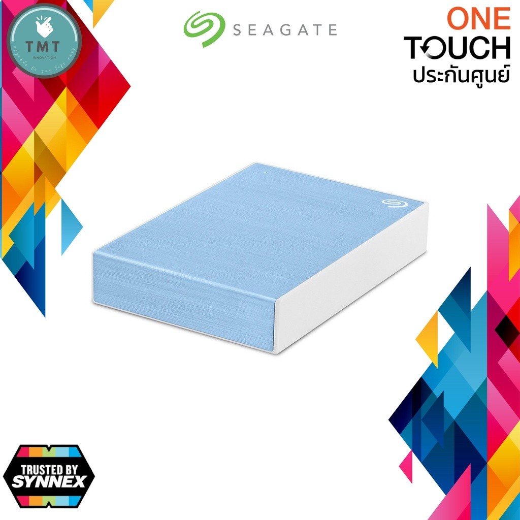 Seagate 4TB One Touch with password 2.5" USB 3.0 External Harddisk, ฟรีบริการกู้ข้อมูล (STKZ400040X) - Image 2