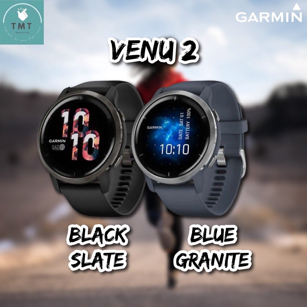 Garmin Venu 2 Series สมาร์ทวอทช์ มี GPS หน้าจอ AMOLED คมชัด สดใสสวยที่สุดของGarmin จอระบบสัมผัส - Image 3