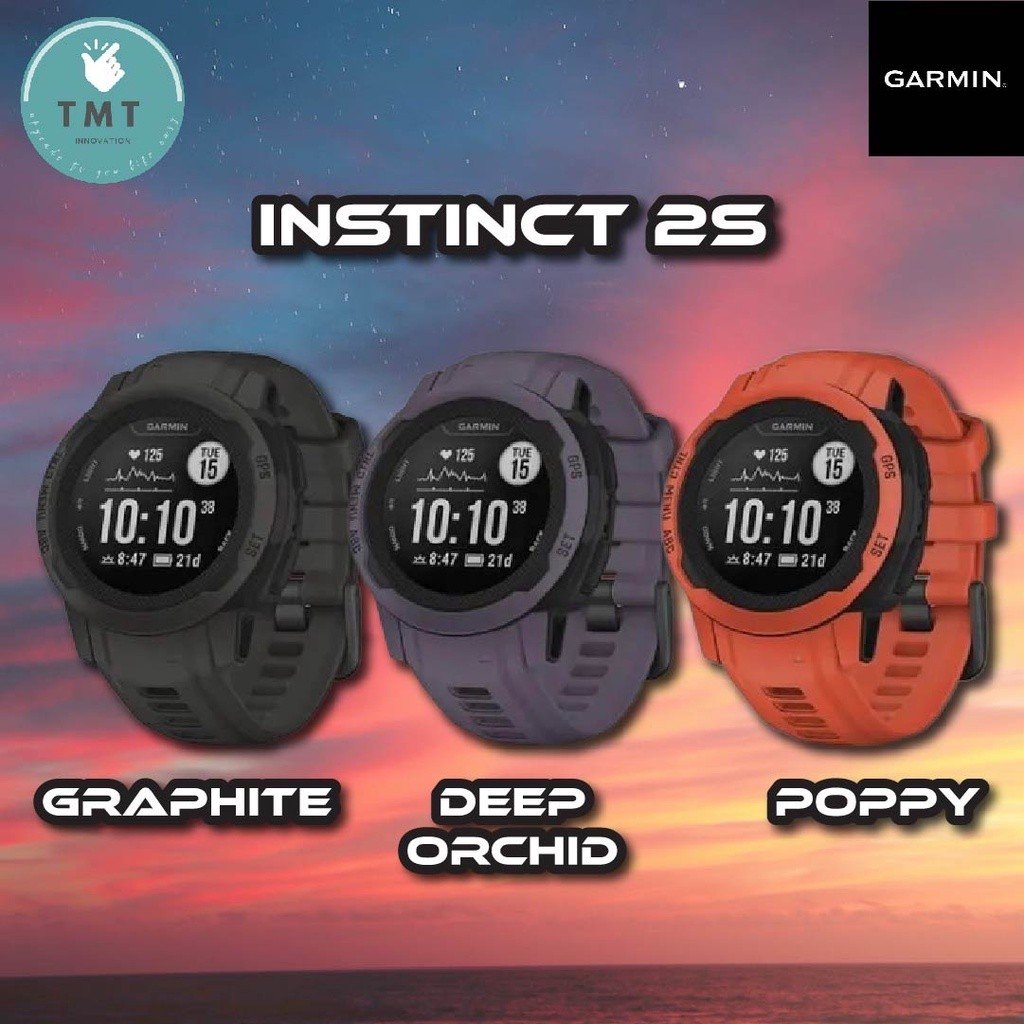 Garmin Instinct 2 / 2S / 2 Solar / 2s Solar สมาร์ทวอทช์ นาฬิกาวิ่ง GPS สายอึด - Image 3
