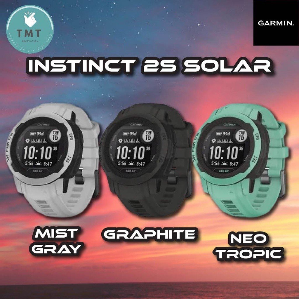Garmin Instinct 2 / 2S / 2 Solar / 2s Solar สมาร์ทวอทช์ นาฬิกาวิ่ง GPS สายอึด - Image 2
