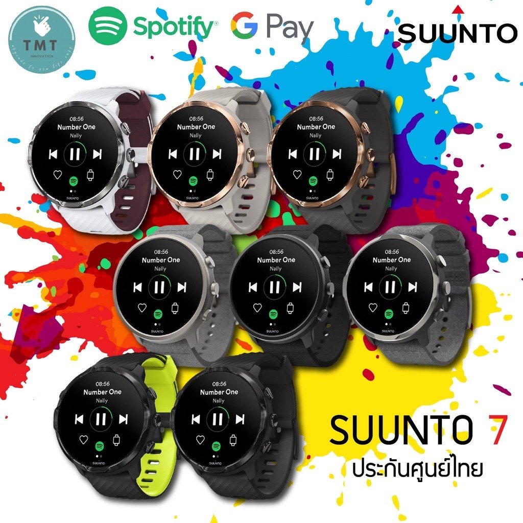 Suunto 7 สมาร์ทวอทช์ Wear OS และ นาฬิกา GPS ออกกำลังกาย
