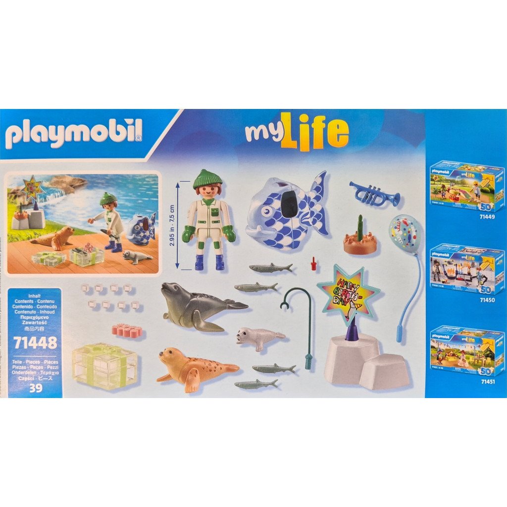 Playmobil 71448 50th Anniversary Keeper with Animals 50 ปี ชุดของขวัญ ผู้ดูแลกับสัตว์ - Image 2