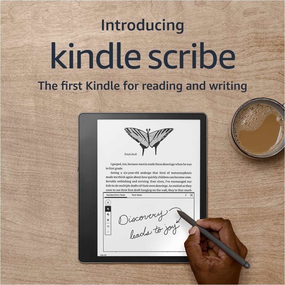 Amazon Kindle Scribe (10.2” Screen, 300 ppi) Paperwhite display