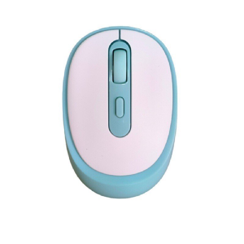 NOGA คีย์บอร์ดไร้สายเมาส์คอมโบ 100 ปุ่ม รุ่น QW5 สีฟ้า สินค้า Clearance กล่องไม่สวย - Image 3