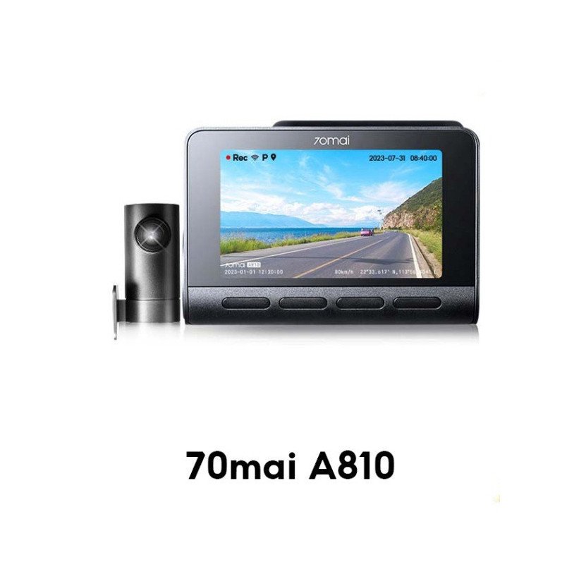 70mai A810 Dash Cam 4K Built-In GPS Full HD WDR 70 Mai Car Camera wifi กล้องติดรถยนต์ ควบคุมผ่าน APP