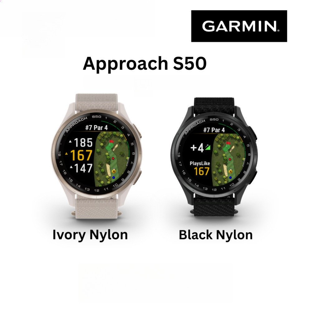 Garmin Approach S50 นาฬิกากอล์ฟ GPS ระดับพรีเมี่ยม