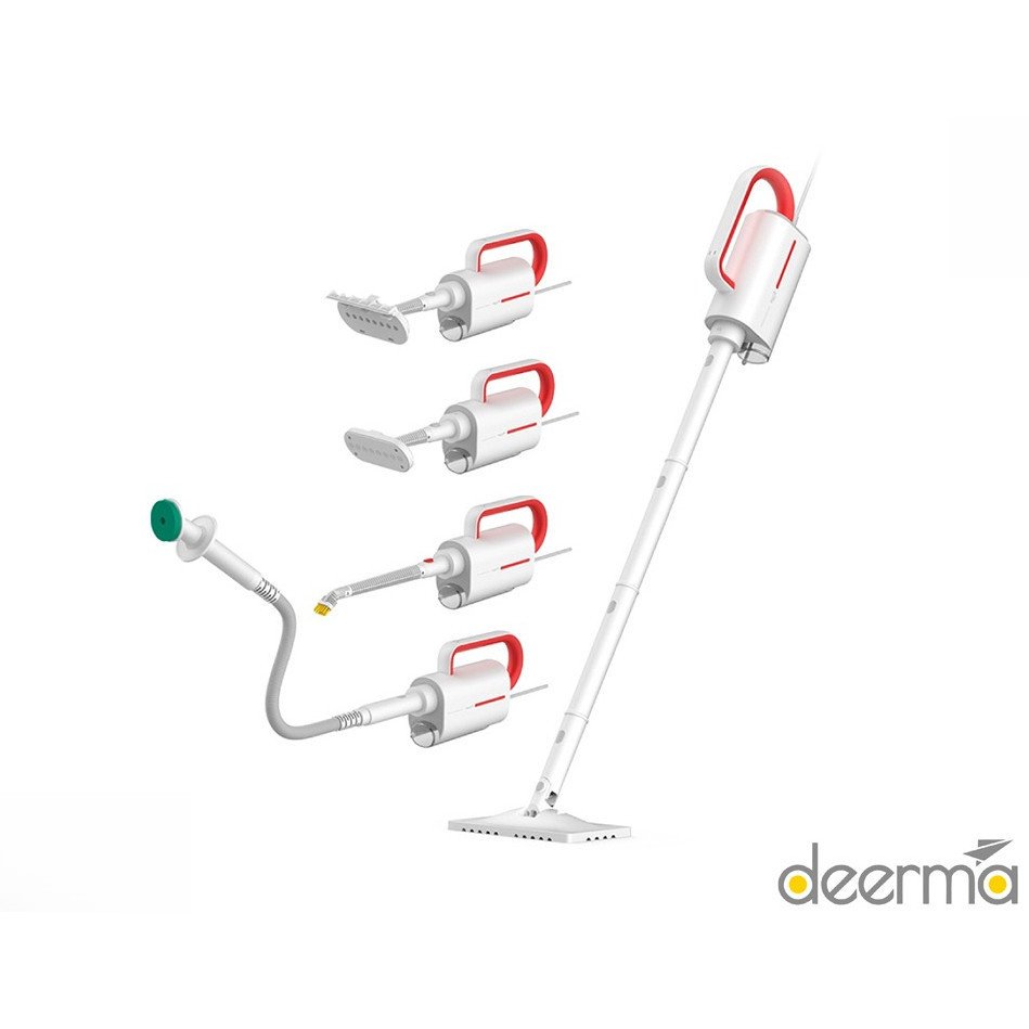 Deerma เครื่องทำความสะอาดด้วยไอน้ำ ฆ่าเชื้อด้วยอุณหภูมิสูง Multi-function steam cleaner รุ่น ZQ610
