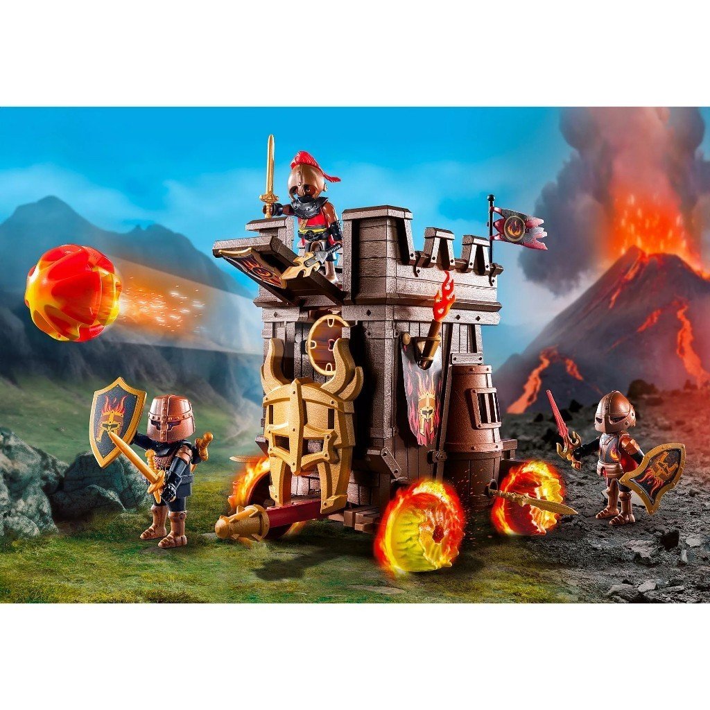Playmobil 71643 Novelmore Battle wagon with fire cannon แอคชั่นฟิกเกอร์ โนเวลมอร์ รถศึกพร้อมปืนไฟ