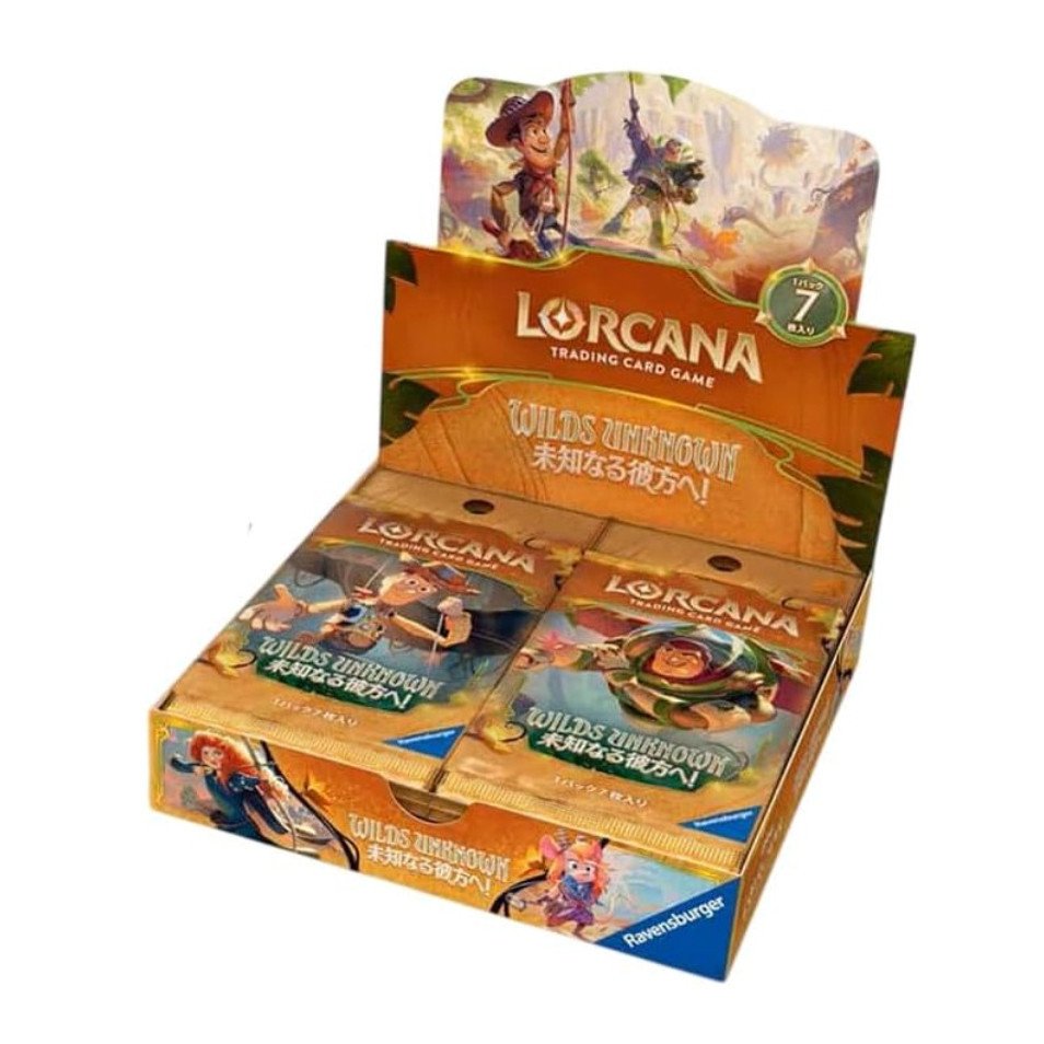 Disney Lorcana Wilds Unknown Booster box Japan