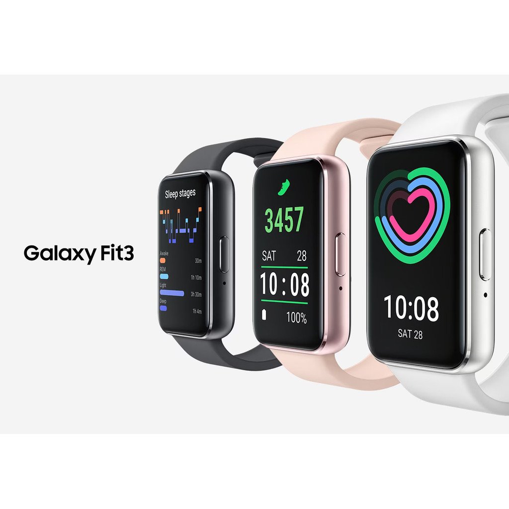 Samsung Galaxy Fit 3 สมาร์ทวอทช์ ระบบบลูทูธ 40mm (เลือกสีได้)