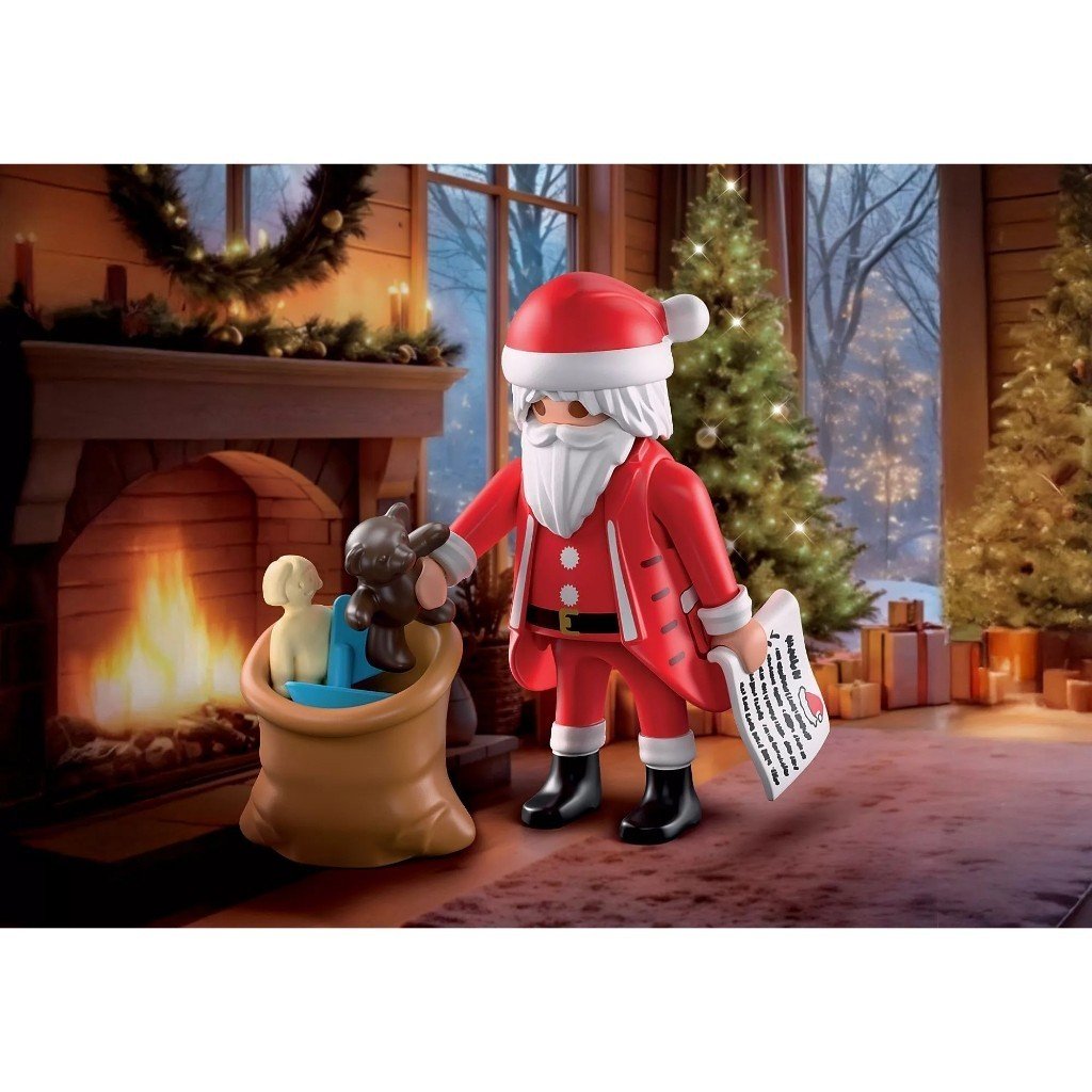 Playmobil 71883 Special Plus Santa with Wishlist ของเล่นบทบาทสมมติ สเปเชียล ซานต้ากับลิสต์ของขวัญ