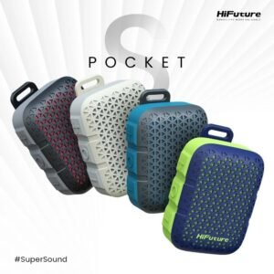 HiFuture Pocket S Mini Portable & Wearable Speaker ลำโพงบลูทูธพกพา 5W เปิดต่อเนื่อง 8ชม